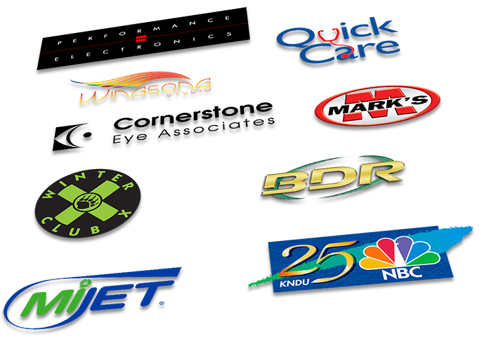 Logos developed by Dyam Design